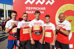 Жители Добрянского округа стартовали на всех дистанциях Пермского марафона