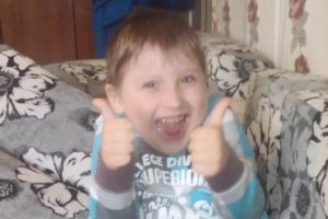 Четырёхлетний Кирилл Морозков очень ждёт новую инвалидную коляску