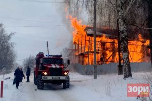 За прошедшую неделю в Добрянском округе произошло три пожара, один человек погиб в огне