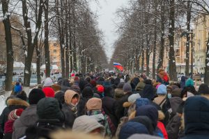 В Перми прошло шествие в поддержку Навального