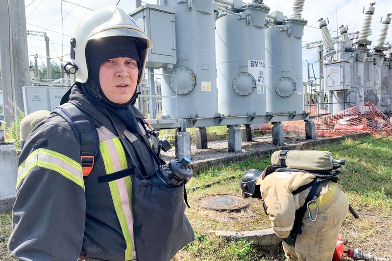 Евгений Ширинкин работает в пожарной охране 17 лет.