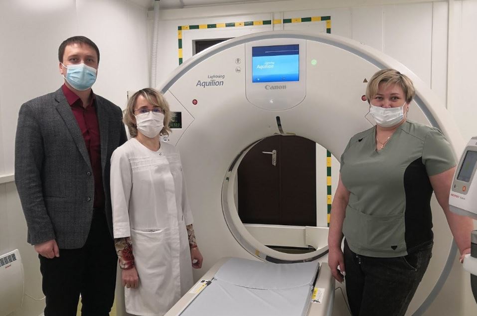 В Добрянской больнице начал работать компьютерный томограф