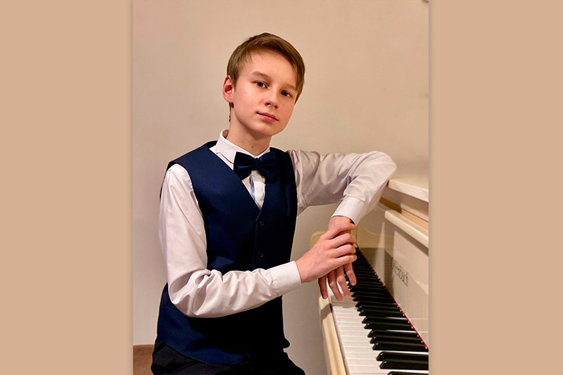 Юный пианист с семи лет выступает с оркестрами мирового уровня