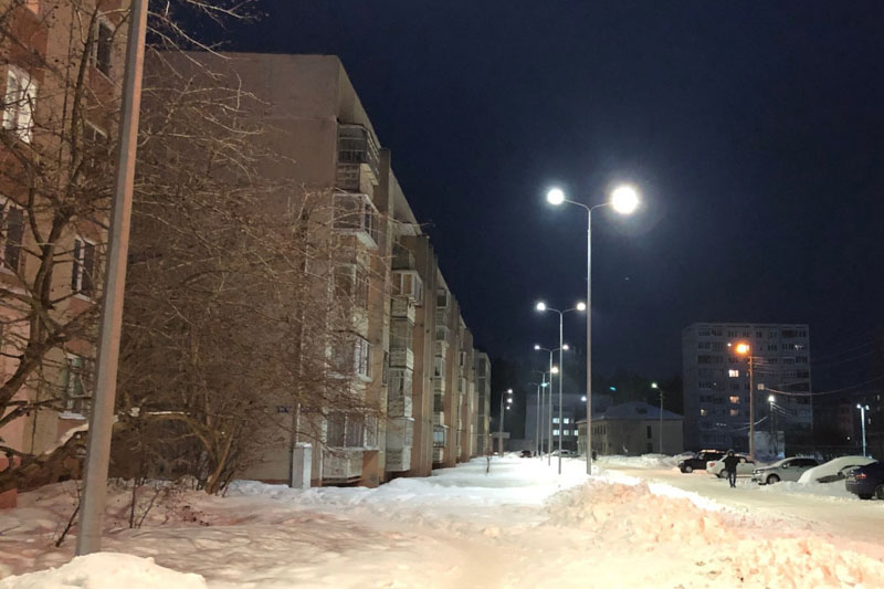 Уличные фонари освещают… квартиры