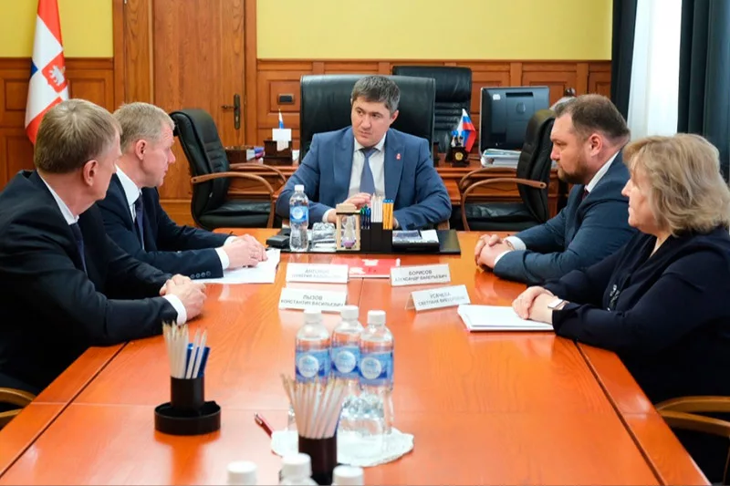 Глава Добрянского округа побывал на встрече с губернатором
