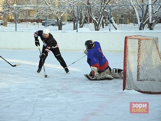 Хоккейные баталии в Добрянском округе