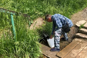 Обещали родник сохранить