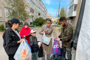 Экомобиль собрал вторсырьё