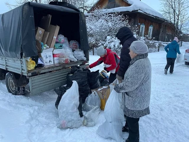 Экомобиль собрал вторсырьё