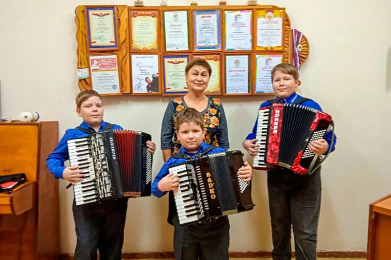 Успех аккордеониста