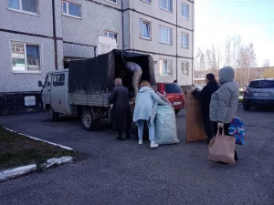 Экомобиль собрал вторсырьё