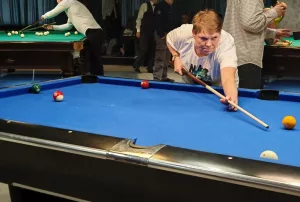 Точно в лузу