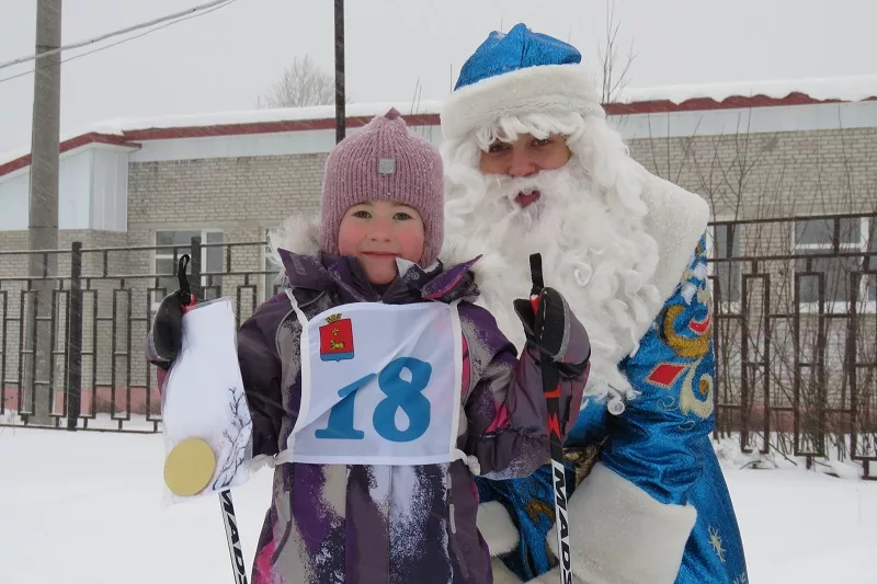 На лыжню – с Дедом Морозом