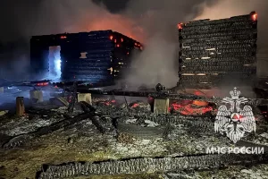 Шесть пожаров за неделю