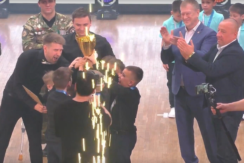 Награды юных футболистов