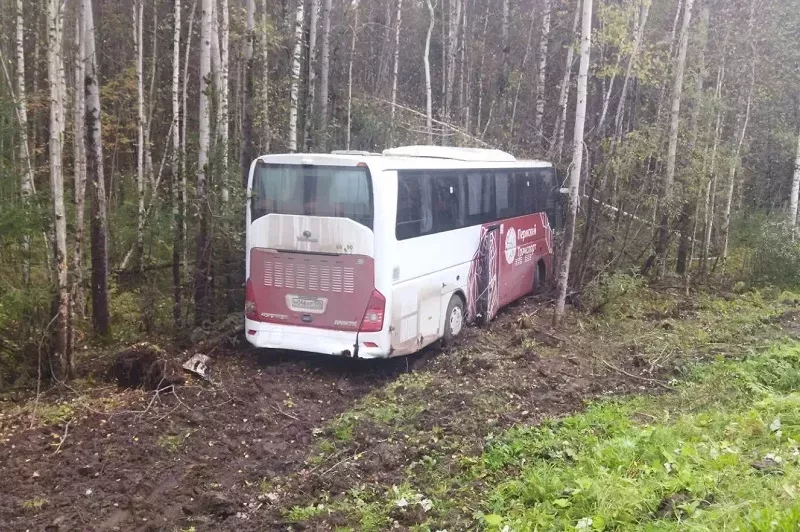 В Добрянском округе произошло ДТП с автобусом